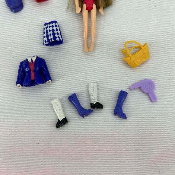 Vintage Polly Pocket Dolls Lot Collection Retro Toys - Picture 3 of 4